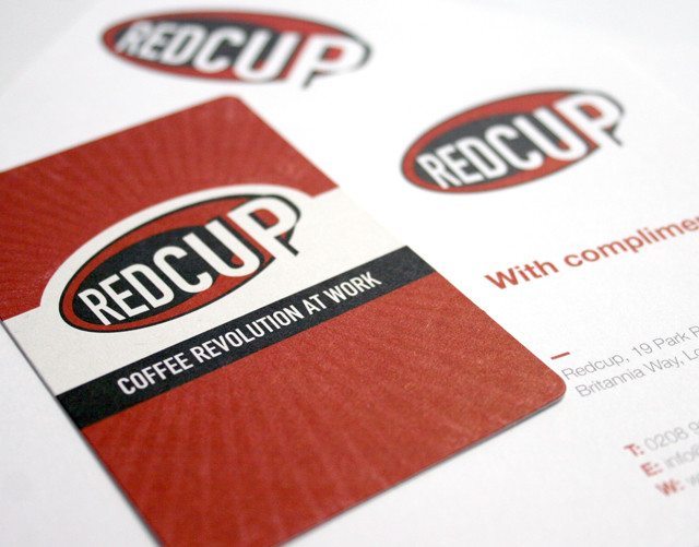 Redcup Coffee corporate id design