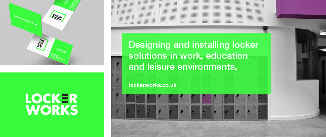 Brand Design examples - LockerWorks