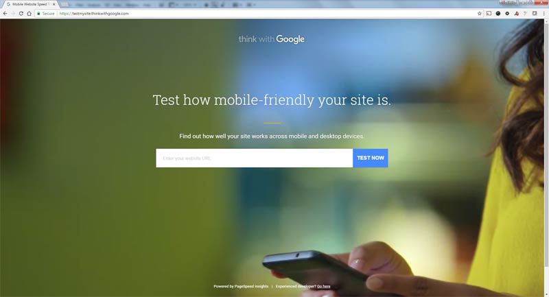Test how mobile-friendly your website is