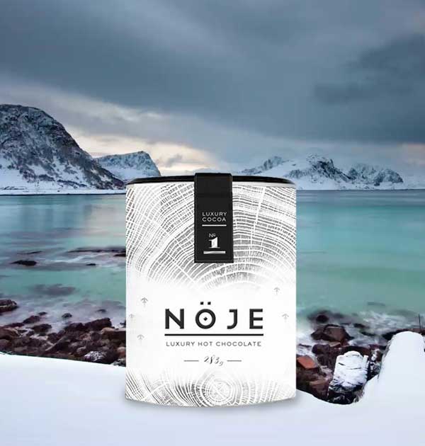Noje brand, web and packaging design