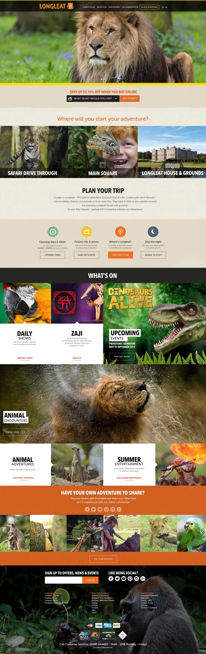 Longleat Full Website Graphic